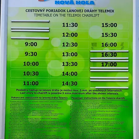 Apartmán Pri Lanovke Nova Hola L&f Tatran *